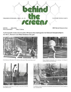 Behind The Screens reports on the 1986 Nationals