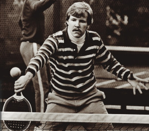 Chip Baird, winner, with his brother, Steve, of the 1976 Men’s Nationals, along with numerous other tournaments