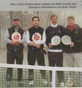 Men's Open Finalists David Caldwell and Blake Cordish with Champions David Keevins and Brian Uihlein